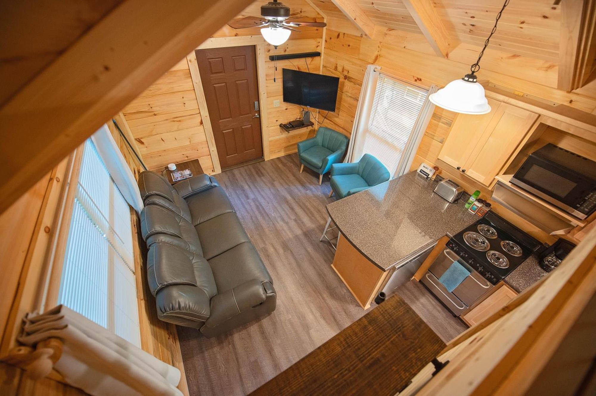 Tiny Cabin Village Private Hot Tub Lynda Cabin Chattanooga Zewnętrze zdjęcie