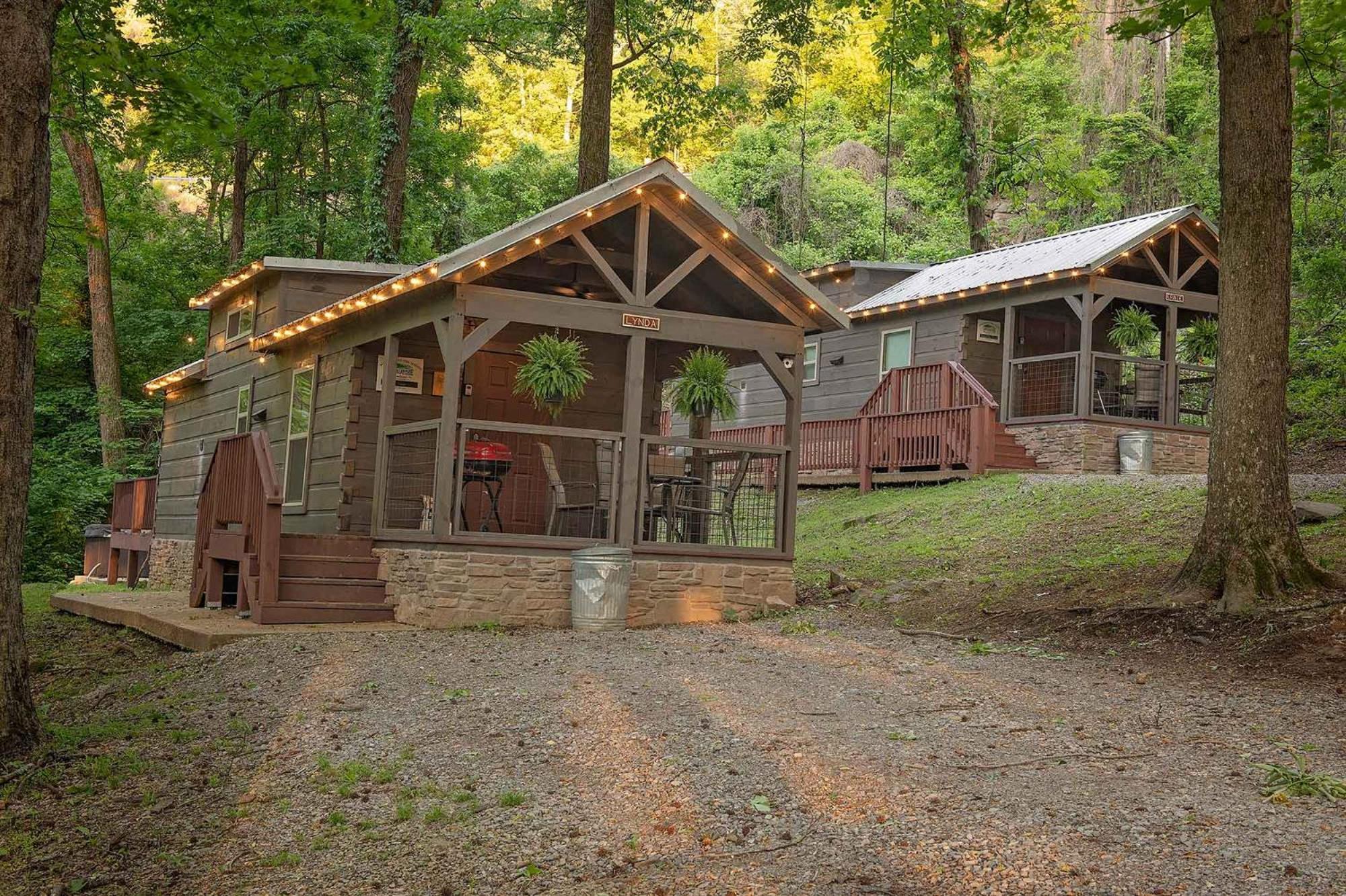 Tiny Cabin Village Private Hot Tub Lynda Cabin Chattanooga Zewnętrze zdjęcie